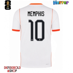 Holland Memphis Depay #10 Udebanetrøje VM 2026 Kort ærmer
